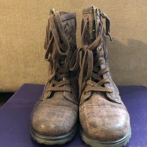 Roxy lace up boots